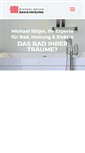 Mobile Screenshot of m-baetjer.de